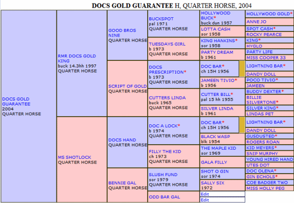 DOCS GOLD GUARANTEE PEDIGREE!